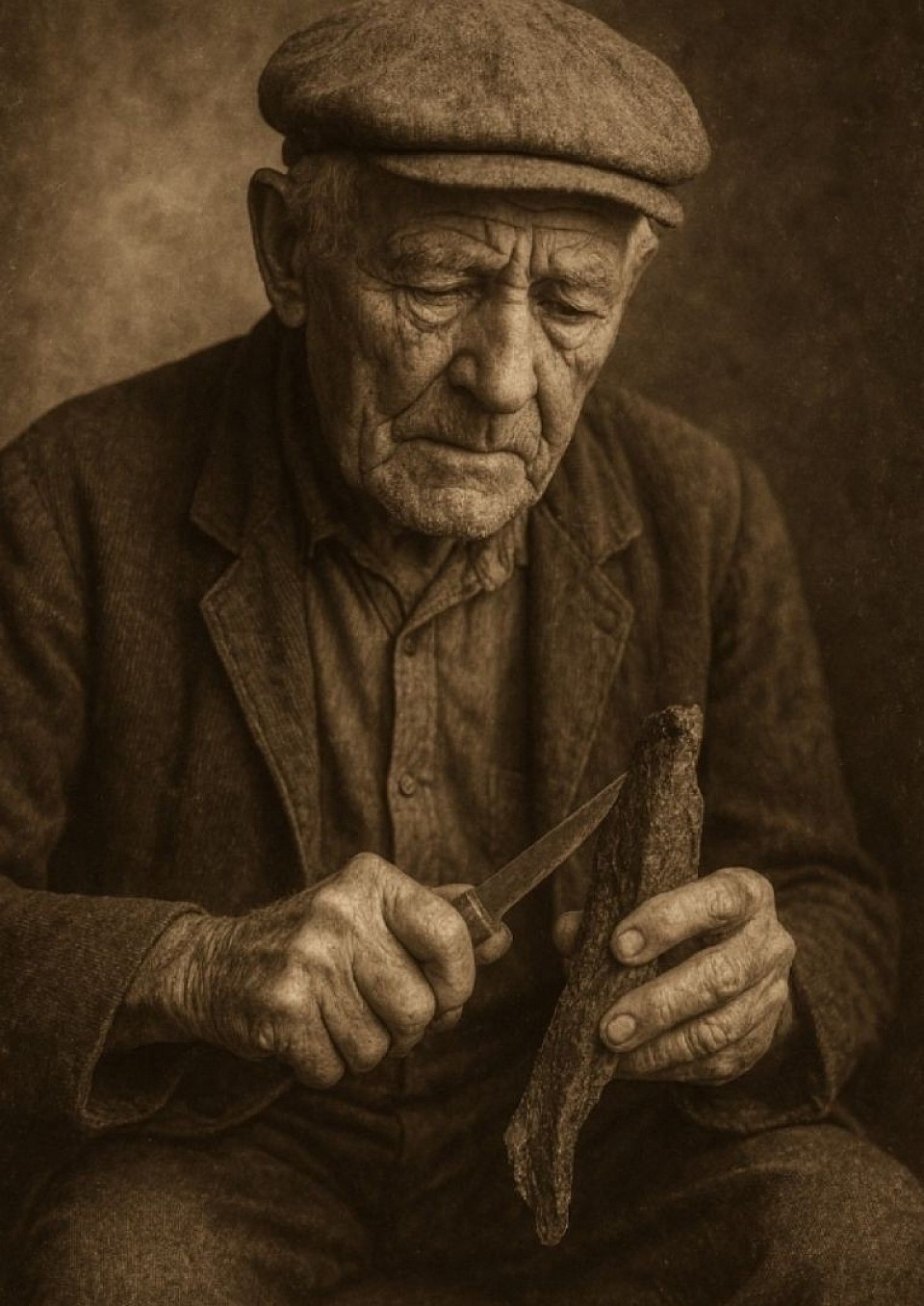 Wisdom in his eyes, biltong in his hand — a story of generations