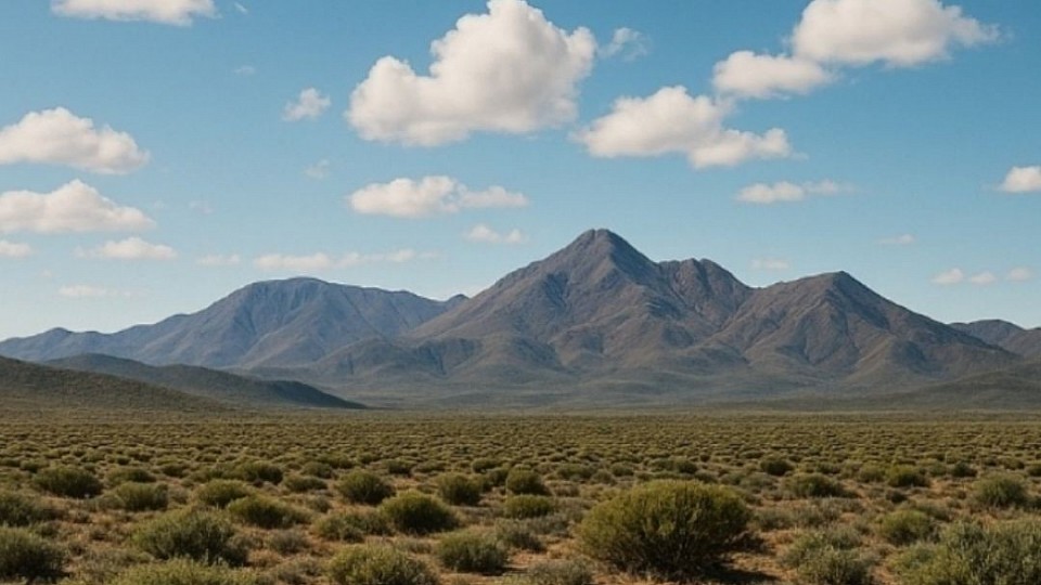 A wide view of the Klein Karoo’s distinctive semi‑arid landscape.