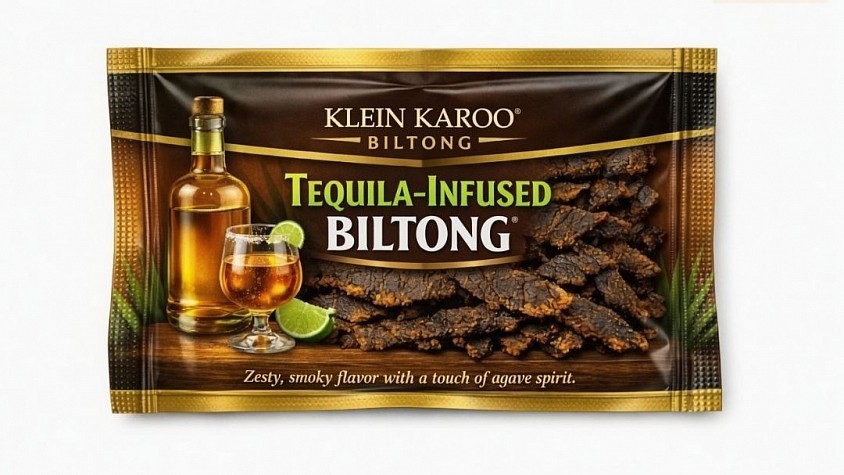 Tequila‑Infused Biltong
